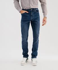 Jean slim extensible en denim