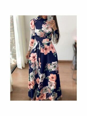 Robes longues de bureau pour dames, tenues décontractées pour soirées